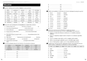 The Vocabulary Expander - Themed Vocabulary for 11+ & KS2 - Years 5 & 6 - Book 2 - Image 5