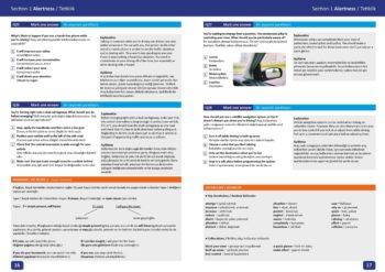 İngilizce - Türkçe Karşılaştırmalı Teori Testi Teori Testi Hazırlık Kitabı - Image 3