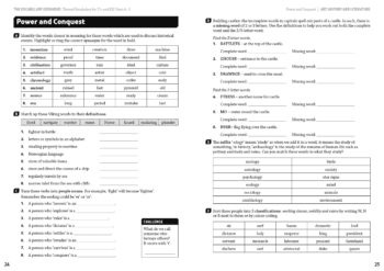 The Vocabulary Expander - Themed Vocabulary for 11+ & KS2 - Years 4 & 5 - Book 1 - Image 8