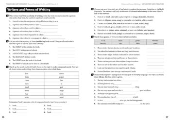 The Vocabulary Expander - Themed Vocabulary for 11+ & KS2 - Years 4 & 5 - Book 1 - Image 7