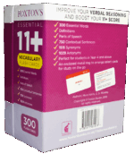 Foxton's 300 11 Plus Vocabulary Flash Cards with Synonyms & Antonyms - Image 2