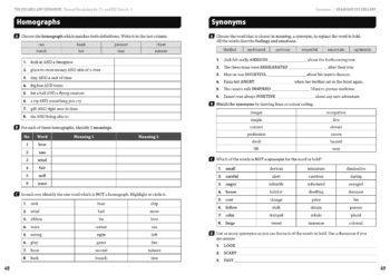 The Vocabulary Expander - Themed Vocabulary for 11+ & KS2 - Years 4 & 5 - Book 1 - Image 5