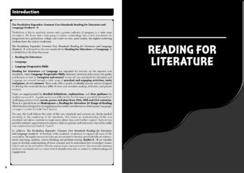 The Vocabulary Expander - Common Core Standards Reading for Literature and Language Grades 6-8 - Image 4
