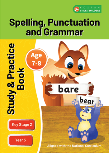 Spelling, Punctuation and Grammar Study and Practice Book for Ages 7-8 (Year 3) - Image 1