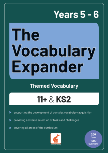 The Vocabulary Expander - Themed Vocabulary for 11+ & KS2 - Years 5 & 6 - Book 2 - Image 1