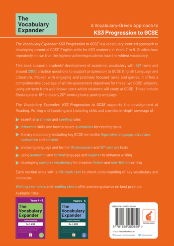 The Vocabulary Expander - KS3 Progression to GCSE - Image 11