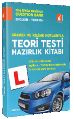 İngilizce - Türkçe Karşılaştırmalı Teori Testi Teori Testi Hazırlık Kitabı