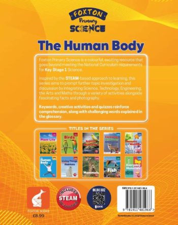 Foxton Primary Science: The Human Body (Key Stage-1 Science) - Image 4