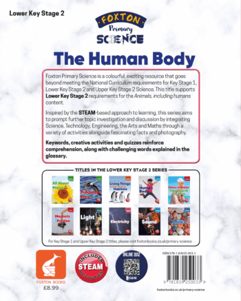 Foxton Primary Science: The Human Body (Lower KS2 Science) - Image 2