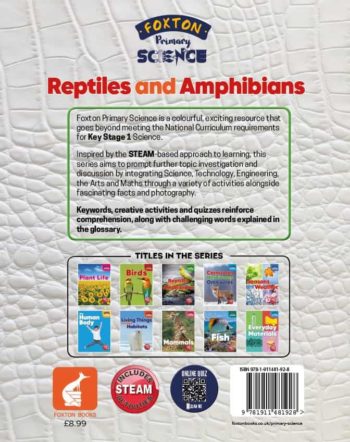 Foxton Primary Science: Reptiles and Amphibians (Key Stage-1 Science) - Image 2
