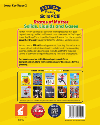 Foxton Primary Science: States of Matter: Solids, Liquids and Gases (Lower KS2 Science) - Image 2