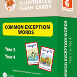 Common Exception Words Flash Cards - Year 3 & Year 4 Words